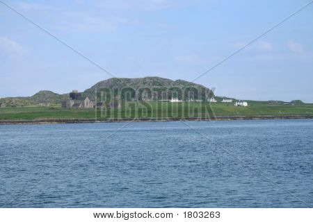 Vista dal traghetto di Iona