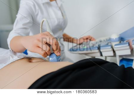 Ultrasound Examination Usg Machine