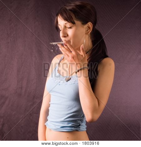 Posando de menina