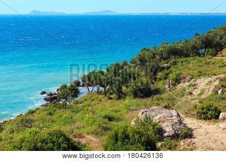 Summer Vlore Coast, Albania.