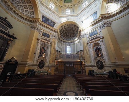 Monte Cappuccini Church In Turin