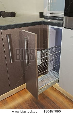 Kitchen Interior Design Corner Cupboard Detail