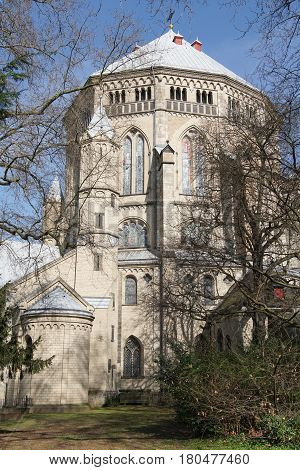 Romanesque church St. Gereon, Cologne, Germany, Europe