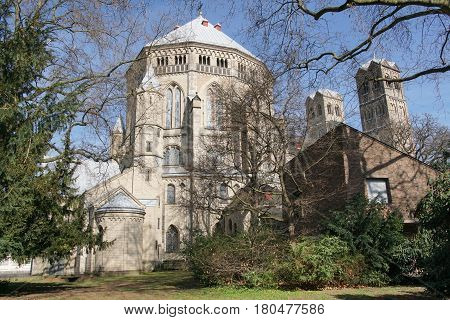 Romanesque church St. Gereon, Cologne, Germany, Europe
