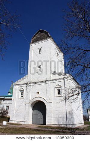 De watertoren voor de bevoorrading