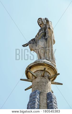 Monument to the Heart of Mary Tudela Navarra Spain