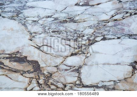 Marble texture background for design. Ancient marble of Cesarea.