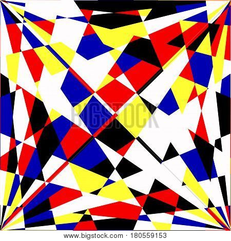 Geometric Background. Vector Illustration
