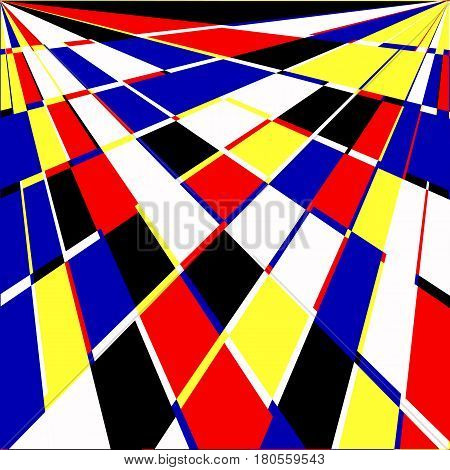 Geometric Background. Vector Illustration