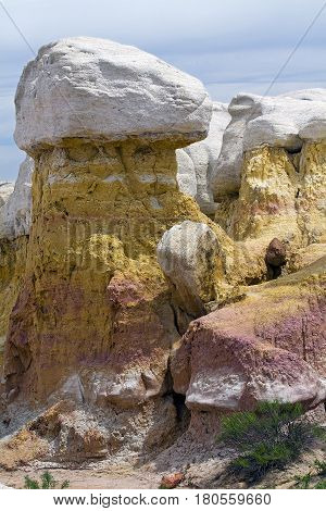 A view of Paint Mine Park near Calhan east of Colorado Springs CO
