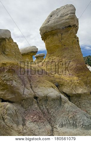 A view of Paint Mine Park near Calhan east of Colorado Springs CO