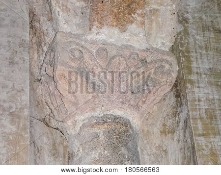 Hdr Santa Maria Assunta Cathedral Crypt In Sutri