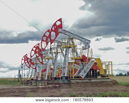 Oil Pumps Are In The Field