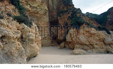 Rocks On The Beach