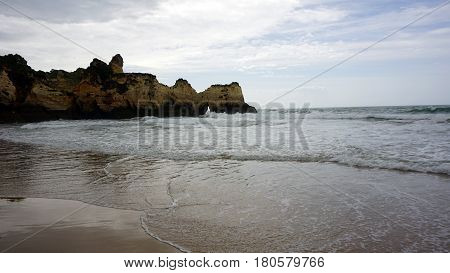 Rocks On The Beach