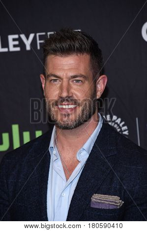 LOS ANGELES - MAR 26:  Jesse Palmer arrives for the PaleyFest LA 2017-Scandal on March 26, 2017 in Hollywood, CA                
