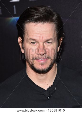 LOS ANGELES - MAR 28:  Mark Wahlberg arrives for the CinemaCon 2017-STX Films 
