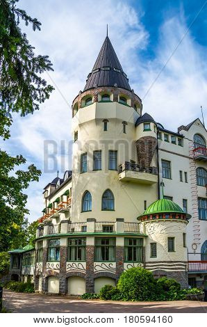 The small town of Imatra, Eastern Finland