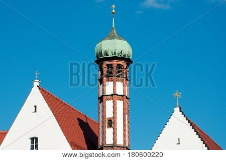 Maria Stern Convent in center of Augsburg