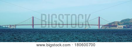 Golden Gate Bridge from the other side of the Bay