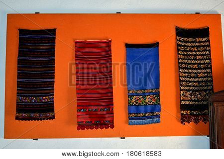 Museum Of The Medieval Fortified Church In The Village Calnic, Transylvania