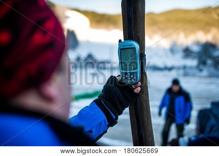 GPS aircraft navigation in hot air balloon