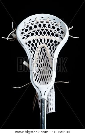 Lacrosse hoofd Over Black