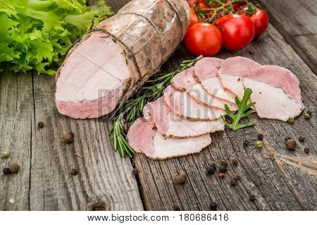 Veal Roast With Vegetables