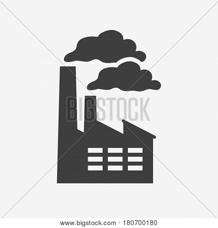 Factory Icon Isolated