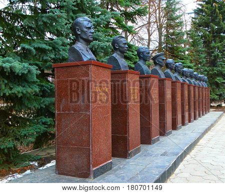 Monuments to war veterans heroes victory courage homeland USSR 9 May fascism Germany Russia dead