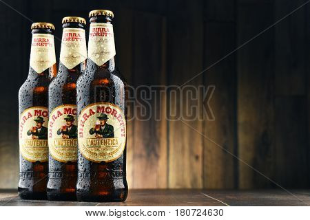 Three Bottles Of Birra Moretti