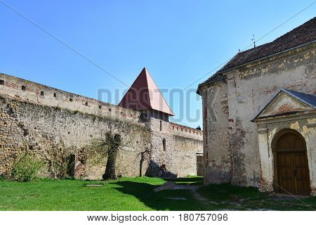 Aiud city romania medieval fortress landmark architecture