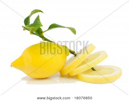 Citron med segmenter.