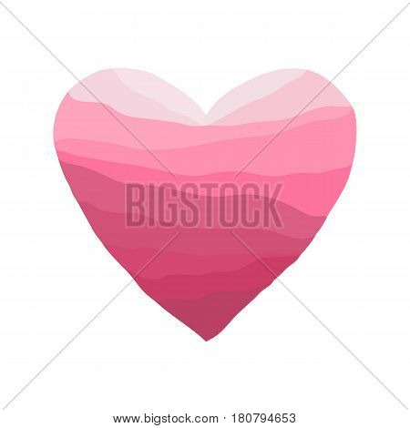 Vector pink frame. Valentine's day. Colorful abstract texture.