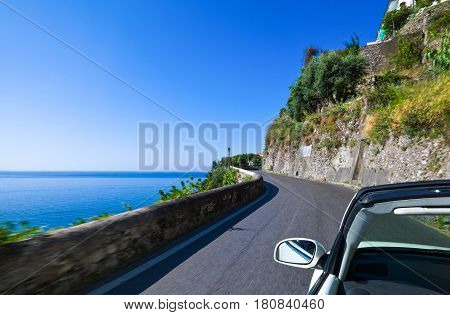 Italy Amalfitana Coast the panoramic Route 163
