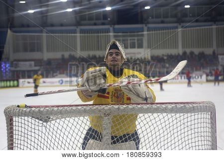 2017 Iihf Ice Hockey World Championship - Romania Vs Spain