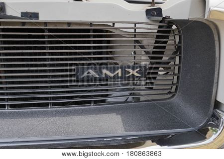 Amx Emblem On Display