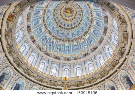 Dome of the Resurrection Cathedral in the New Jerusalem Monastery