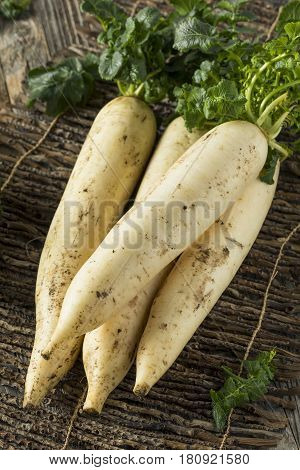 Raw Organic White Daikon