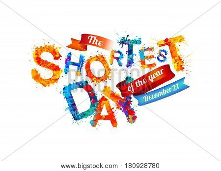 The Shortest Day. December 21.