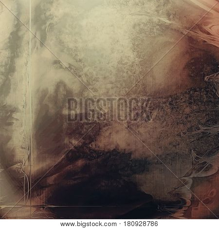 Distressed texture with ragged grunge overlay. Wrinkled background or backdrop with different color patterns: yellow (beige); brown; gray; black