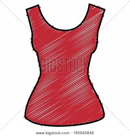 Fashion female garment icon vector illustration design