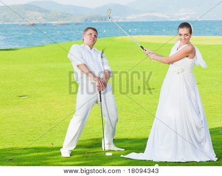 Bryllup Golf