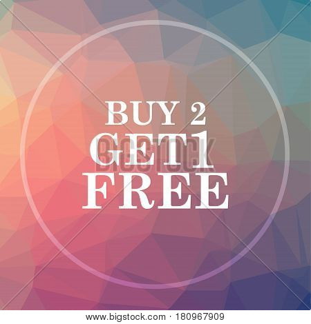 Buy 2 Get 1 Free Offer Icon