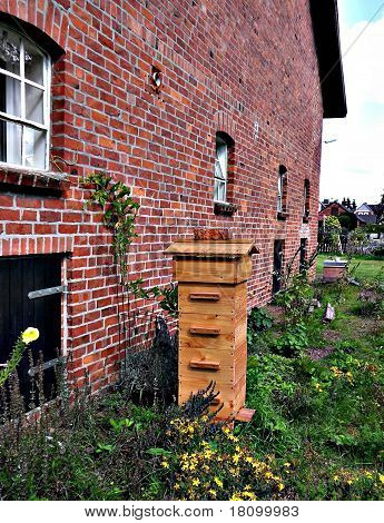 Trä Beehive
