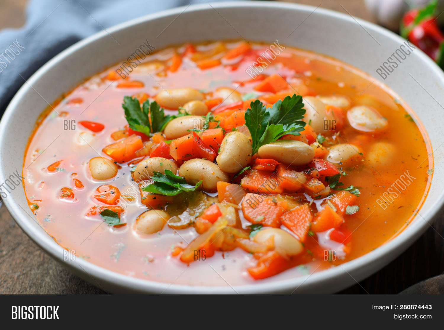 Vegetable Soup Beans, Image & Photo (Free Trial) Bigstock