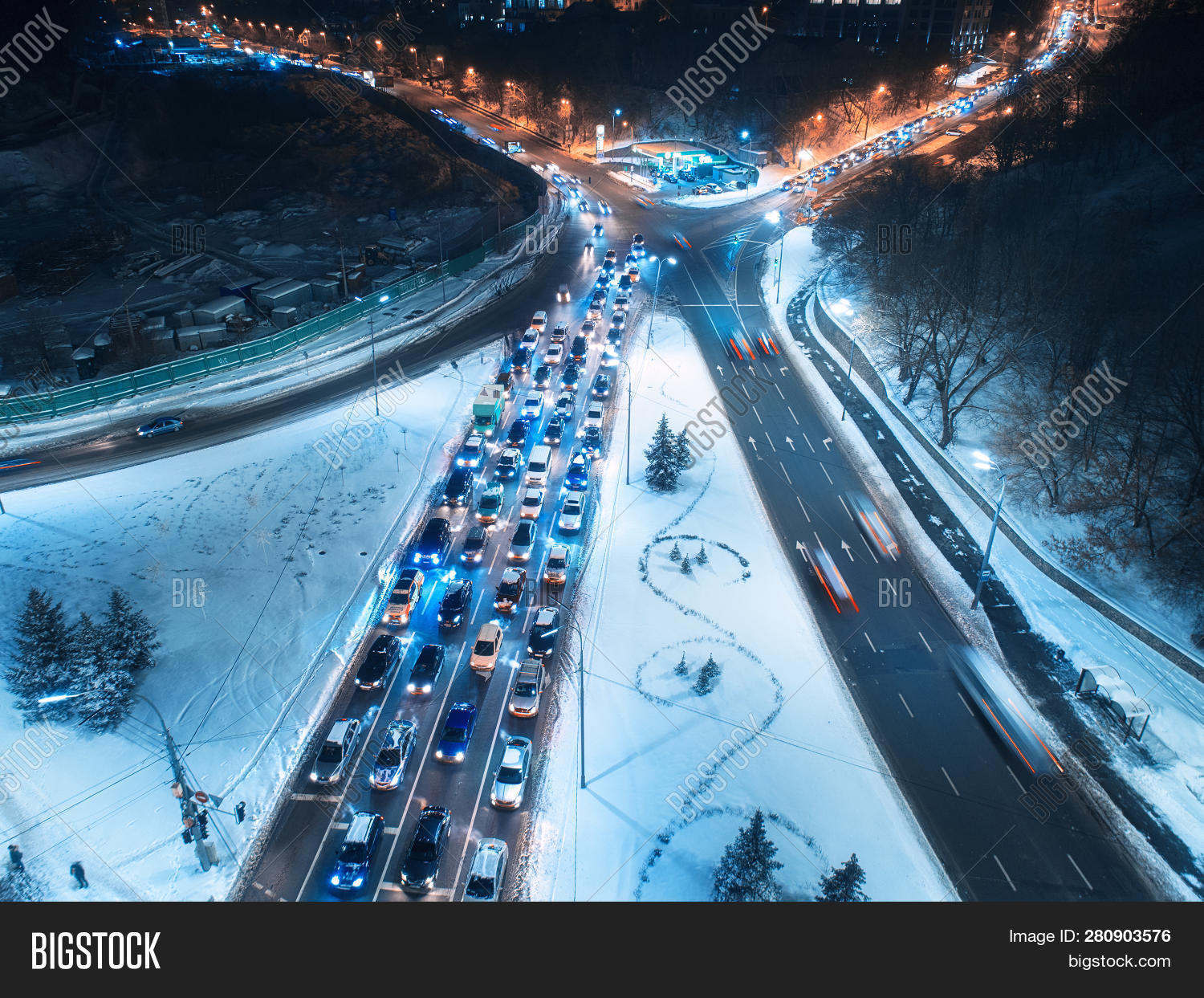 Aerial View Road City Image & Photo (Free Trial) | Bigstock