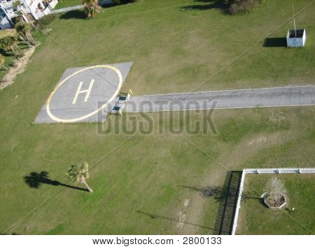Helikoptereiden laskeutumis Pad