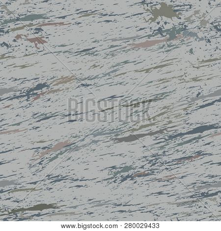 Seamless Grunge Background, Grey Wallpaper, Vector Texture