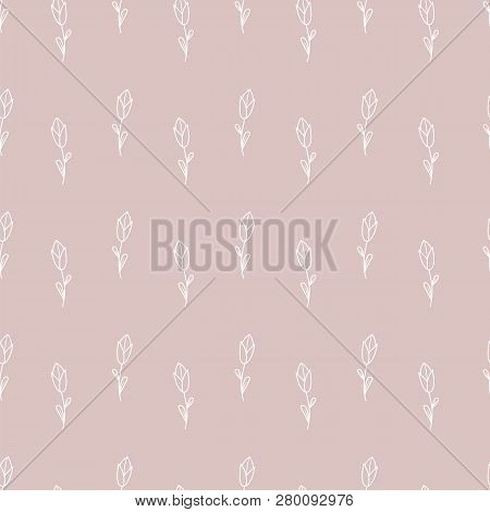 Hand Drawn Floral Seamless Pattern
